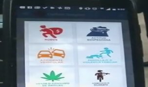 Crean aplicación móvil para combatir la delincuencia en el Callao