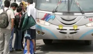Ica: asaltan a pasajeros de bus que se dirigía a Arequipa