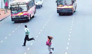 Buscando a los peatones más imprudentes de Lima