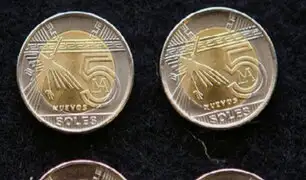 BCR reitera que sí acuñó monedas de 5 soles en el 2015