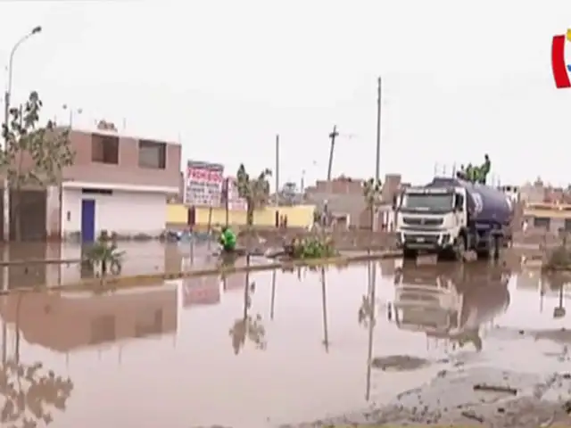 Desborde de río Surco inunda al menos 40 casas