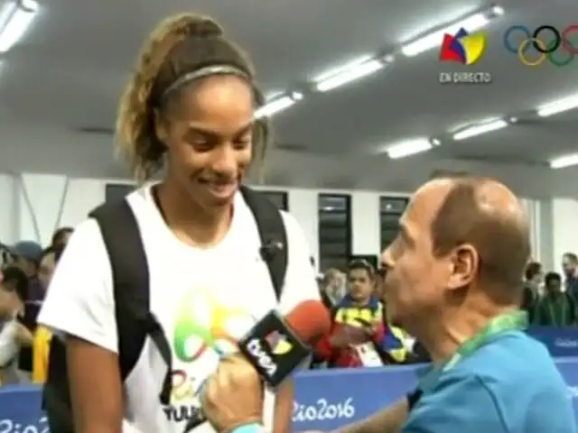 Río 2016: Reportero instó a atleta venezolana a agradecer a Maduro por medalla de plata [VIDEO]