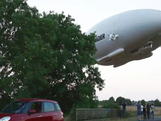 Airlander 10: Si la ve por el cielo no se alarme, es la aeronave más grande del mundo