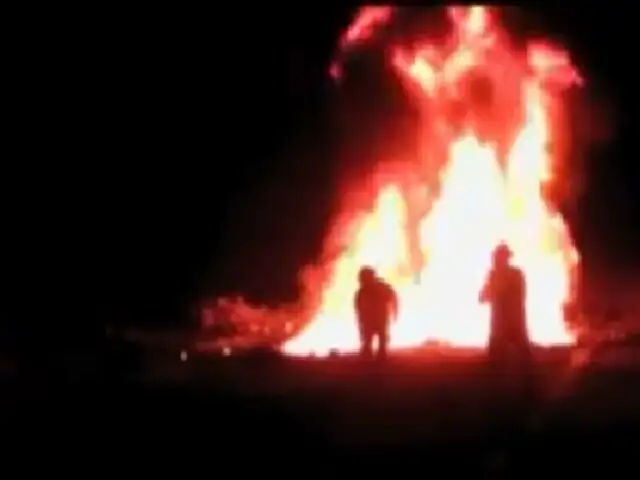 Pucallpa: ducto de gas explosiona y causa quemaduras a poblador
