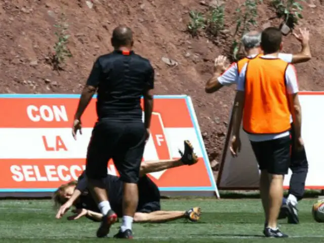 Bloque Deportivo: Gareca sufrió aparatosa caída durante ‘pichanga’