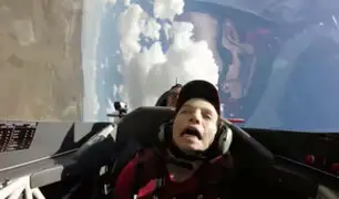 Desmayo de niño en pleno vuelo es viral en YouTube