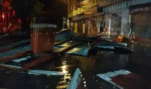 Iquitos: un muerto y más de 30 heridos tras intensa lluvia y fuertes vientos