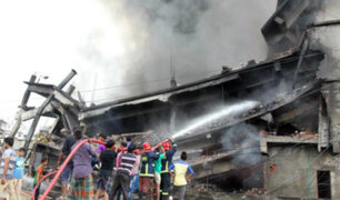 Bangladesh: incendio en fábrica dejó 23 muertos y 70 heridos