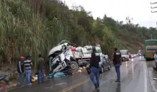 Múltiple choque en carretera deja 15 heridos en Ayacucho