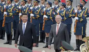 China: Pedro Pablo Kuczynski es recibido por Presidente Xi Jinping