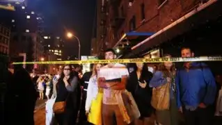 Pánico en Nueva York: explosión en Manhattan deja 29 heridos