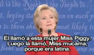 Alicia Machado agradece a Hillary Clinton por defenderla