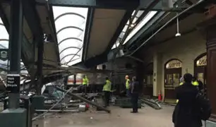 EEUU: accidente de tren deja un muerto y más de 100 heridos en estación de New Jersey