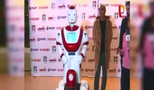 San Borja: robot brinda seguridad en centro comercial