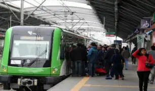 Metro de Lima: protocolo considerado tras falla en tren