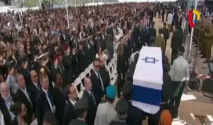Israel: líderes mundiales rindieron homenaje a Shimon Peres