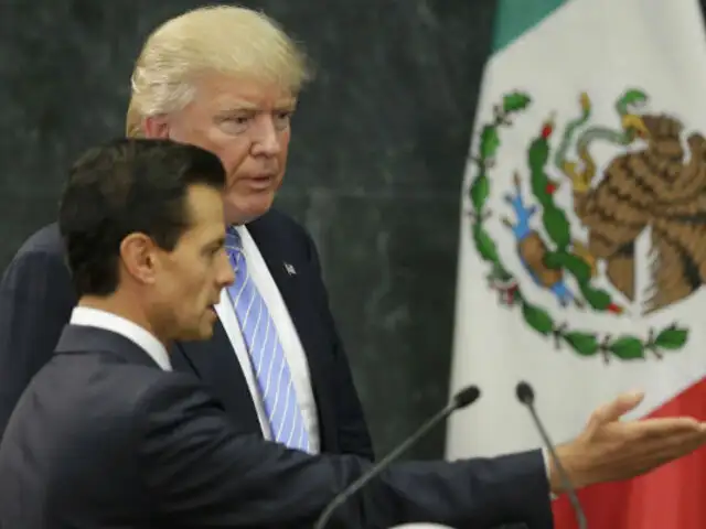 México: Peña Nieto fija líneas para diálogo con EEUU