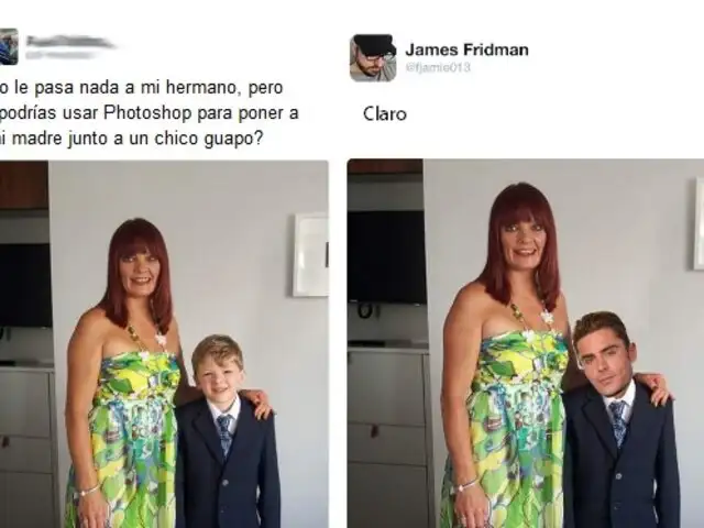 Le pidieron ayuda a un experto en Photoshop y él los ‘troleó’ horriblemente