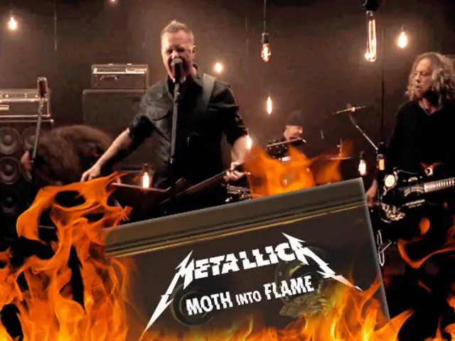Metallica lanza su nuevo single “Moth Into Flame”