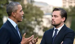 Barack Obama y DiCaprio unieron fuerzas contra cambio climático
