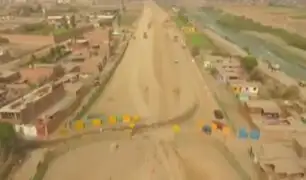 Presentan avance de construcción de nueva autopista Ramiro Prialé