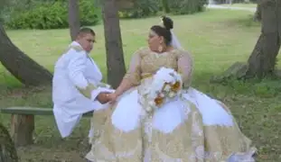 Ostentosa boda de gitanos con mucho oro y lluvia de billetes asombra al mundo