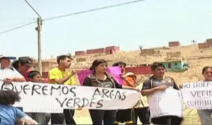 Pobladores denuncian a traficantes de terrenos en Pachacámac