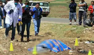 Madre e hijo fueron quemados vivos en Huancayo