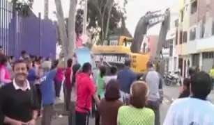 Chorrillos: vecinos denuncian la destrucción del parque Villa Marina