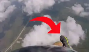 YouTube: Paracaidista pierde zapatilla en pleno salto, pero luego pasa algo increíble [VIDEO]