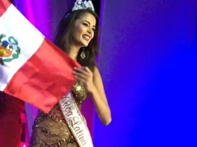 Laura Spoya fue coronada como la nueva Miss América Latina del Mundo