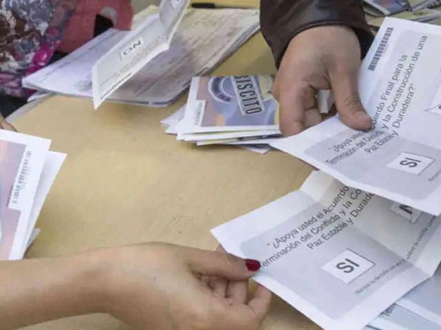Lima: colombianos residentes votaron en histórico plebiscito