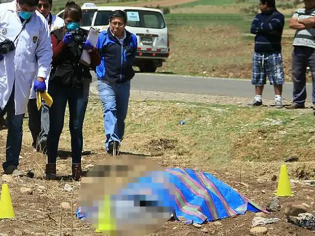 Madre e hijo fueron quemados vivos en Huancayo