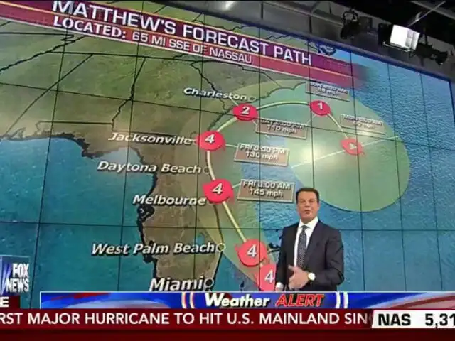 YouTube: El más trágico y aterrador reporte del tiempo por el huracán Matthew se hace viral [VIDEO]