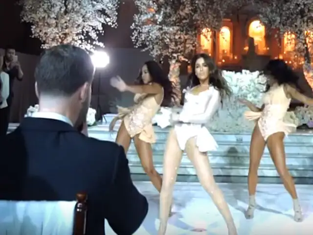 Novia sorprende en su boda con un baile a ritmo de Beyoncé