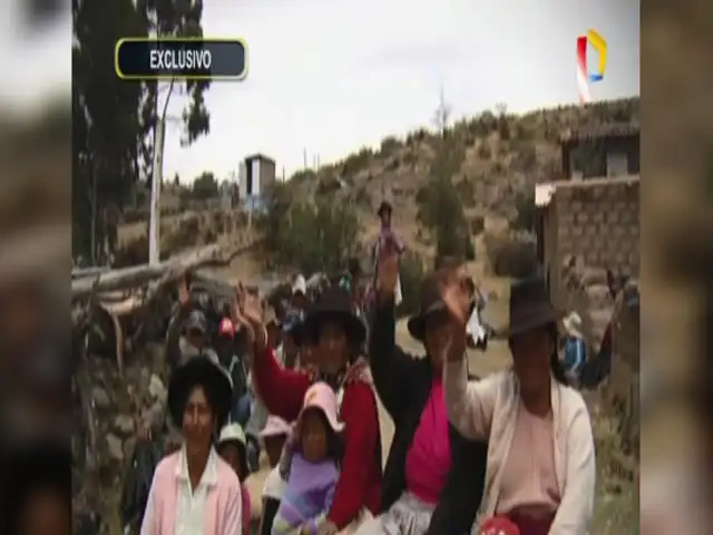 Ayacucho: el agua llegó a la comunidad de Llunchi