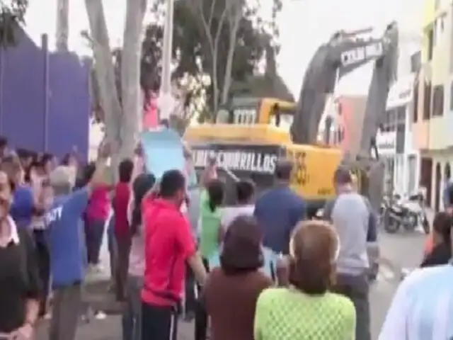 Chorrillos: vecinos denuncian la destrucción del parque Villa Marina