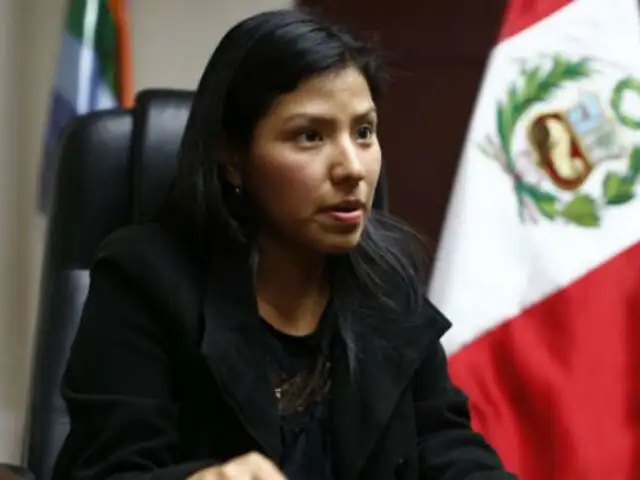 Indira Huilca exige que Héctor Becerril sea desaforado del Congreso