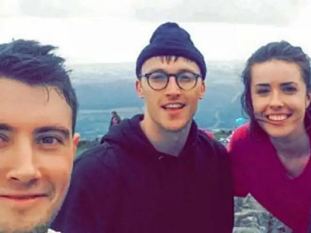 Excursionistas se encontraron con una estrella de Hollywood en Irlanda