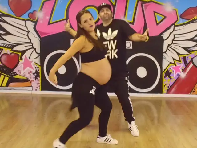 Mujer embarazada sorprende bailando Hip Hop