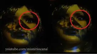 ATERRADOR: maniquí que aparentemente mueve los ojos causa asombro en YouTube
