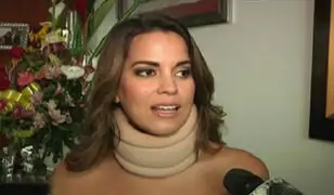 Miss Perú Valeria Piazza cuenta detalles del accidente que sufrió