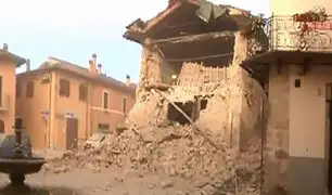 Nuevo sismo de 5,0 grados en la escala de Richter sacudió centro de Italia