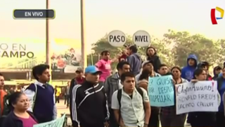 Carretera Central: pobladores bloquean vía en protesta por accidentes