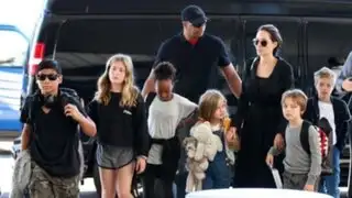 Angelina Jolie gana la custodia de sus seis hijos