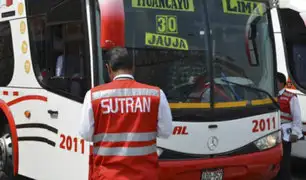 SUTRAN: buses no tendrán tolerancia para adelantar otras unidades