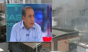 Periodista que escapó del incendio en Larcomar cuenta su versión