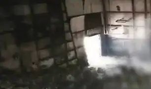 Imágenes en video de la destrucción que dejó el incendio en Larcomar
