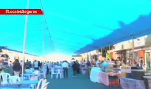 Feria gastronómica en vía pública pone en riesgo a visitantes en Gamarra