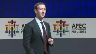 Mark Zuckerberg inició jornada de APEC CEO Summit 2016